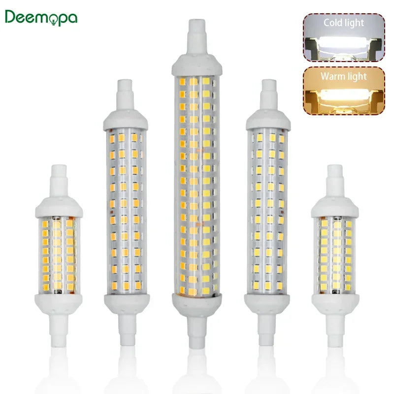 R7S LED 78mm 118mm 135mm Light Bulb 6w 9w 12w SMD 2835 Lampada Led Lamp 220V-240V Corn Light Energy Saving Replace Halogen