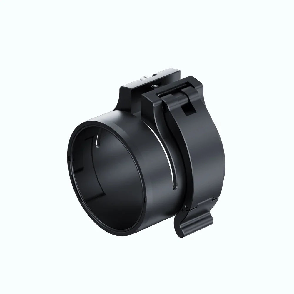 Black quick-release aluminium mounting sleeve for night vision scope