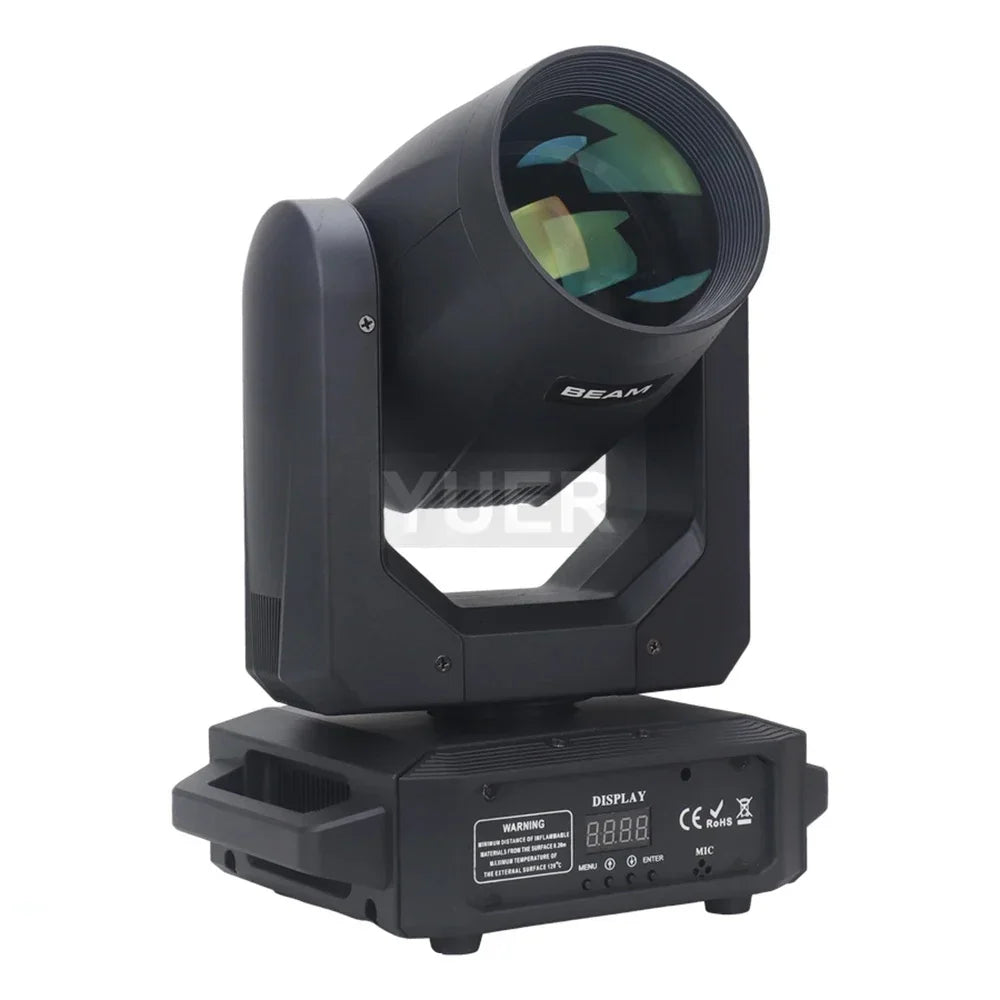 Moving head stage light from a side angle