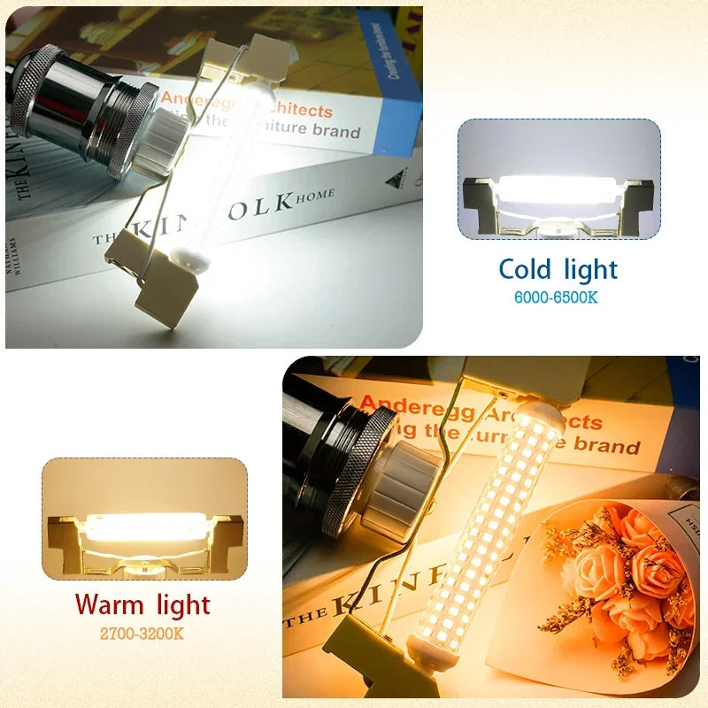 R7S LED 78mm 118mm 135mm Light Bulb 6w 9w 12w SMD 2835 Lampada Led Lamp 220V-240V Corn Light Energy Saving Replace Halogen – view 5