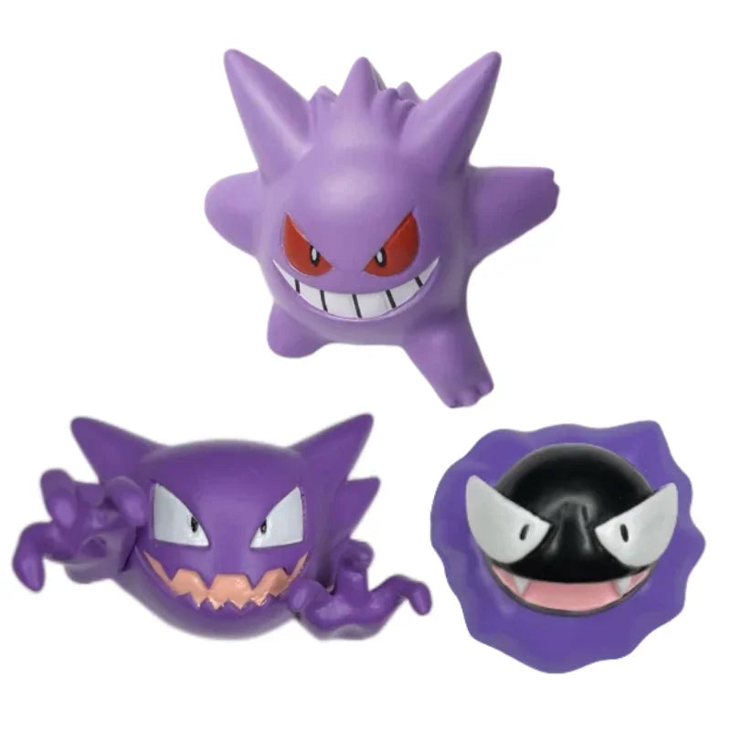 Three ghost type monster figures shown against a white background
