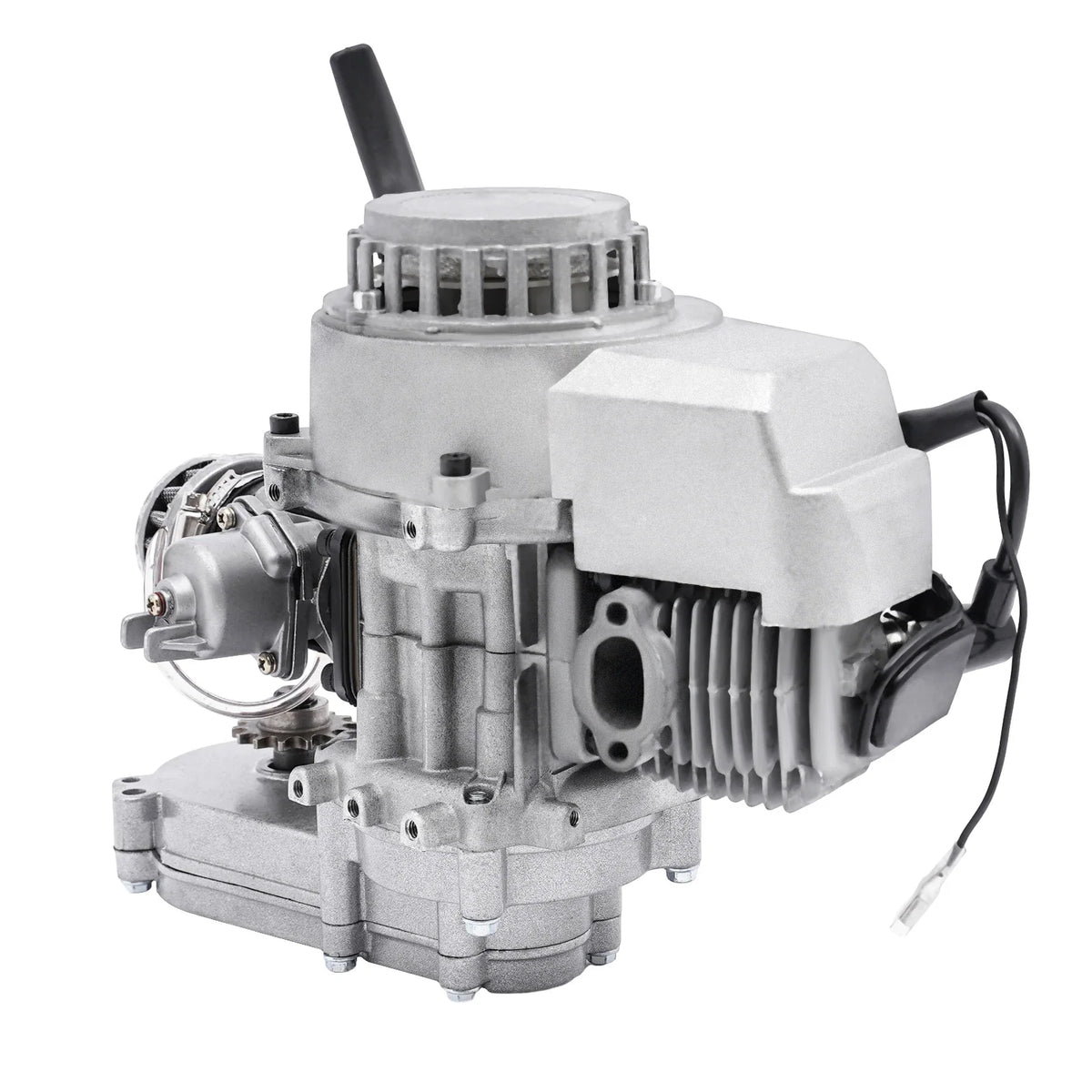 49CC 2-stroke pull start engine with gearbox for mini dirt bike