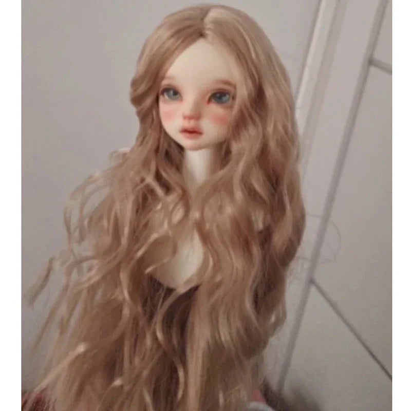 BJD Doll Wig1/3 1/4 1/6 1/8 Big Wavy Hair Many Color Wig High Temperature Wire – view 5