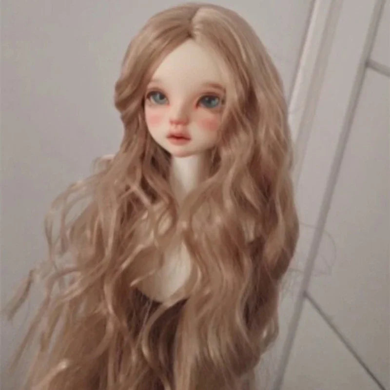 BJD Doll Wig1/3 1/4 1/6 1/8 Big Wavy Hair Many Color Wig High Temperature Wire – view 4