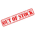 A red stamp graphic with the text Out of Stock on a white background.
