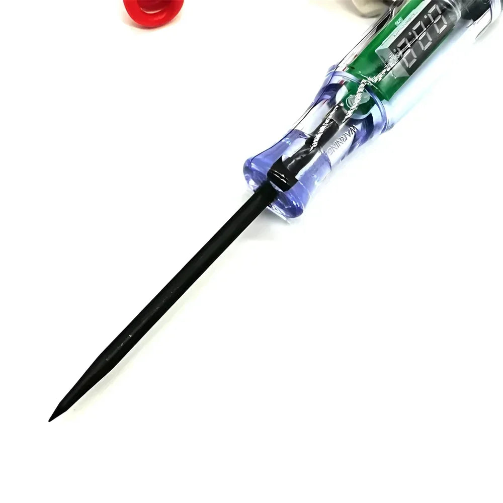 Tip and handle of digital automotive circuit tester voltage probe