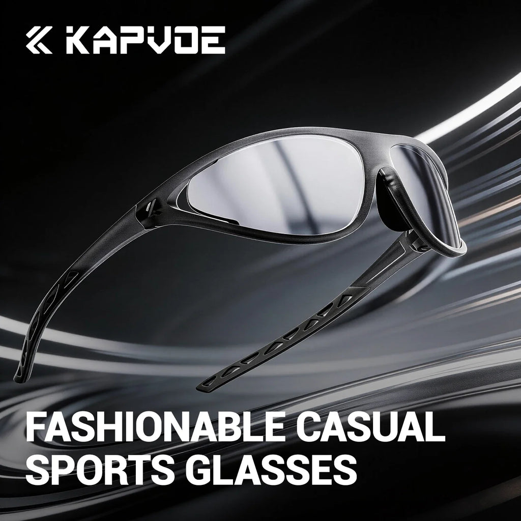 Black casual sports sunglasses
