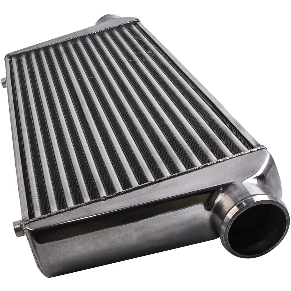 Aluminum intercooler for automotive turbo system