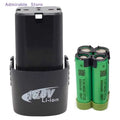 16.8V li-ion power tool battery pack with internal 18650 cells