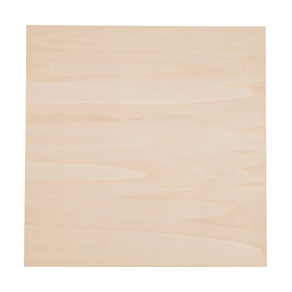 A single square wooden basswood board