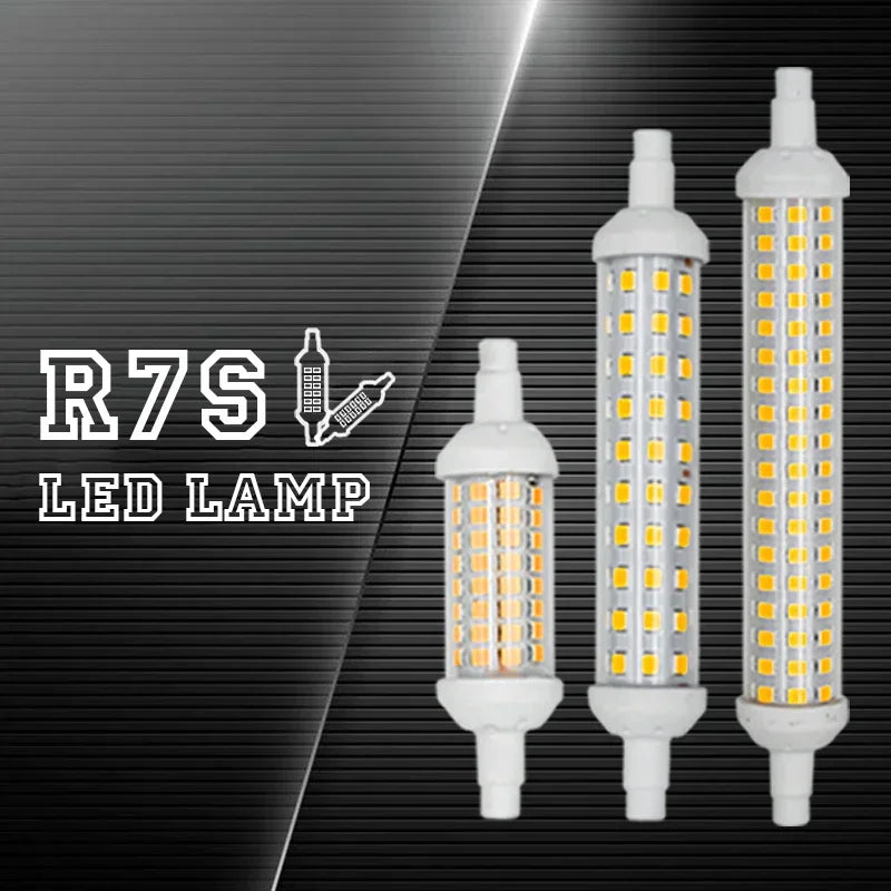 R7S LED 78mm 118mm 135mm Light Bulb 6w 9w 12w SMD 2835 Lampada Led Lamp 220V-240V Corn Light Energy Saving Replace Halogen – view 6