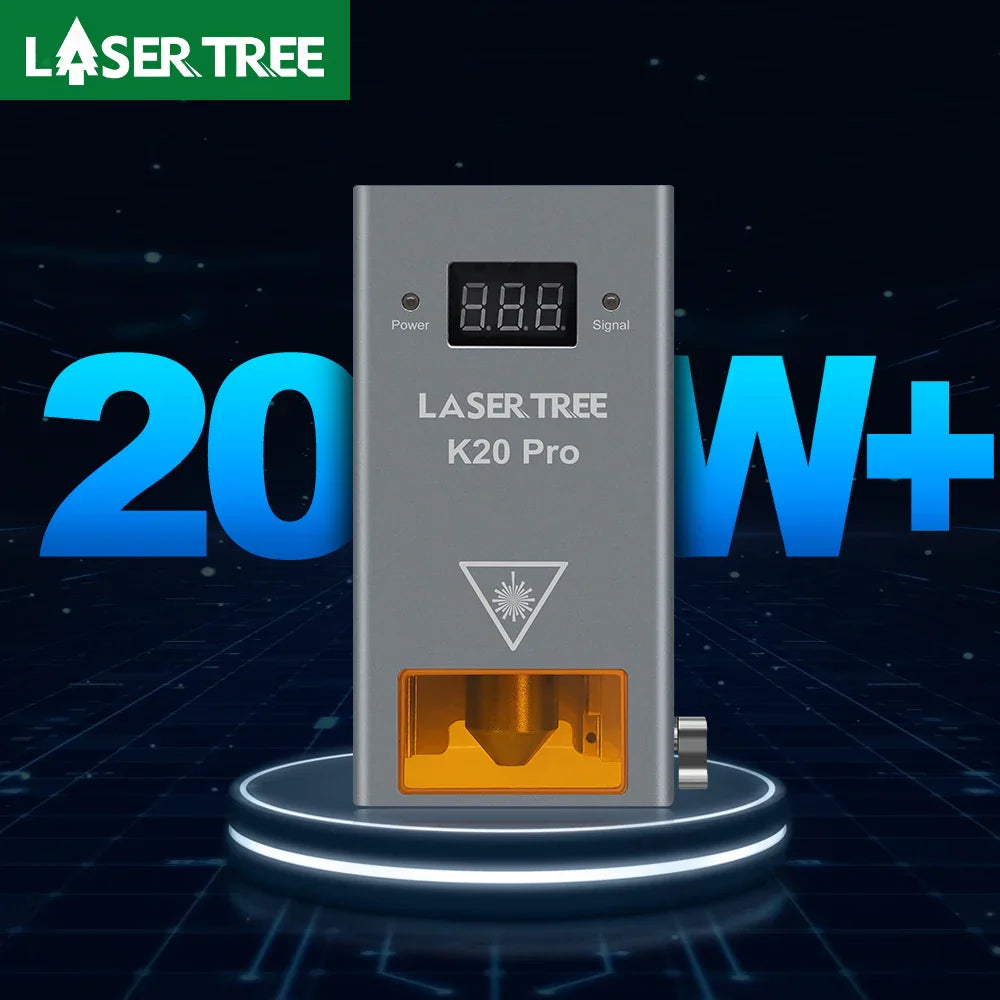 20W optical power laser module head for laser engraving and cutting machines