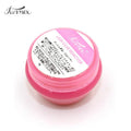 Pink pot of professional eyelash extension glue remover cream