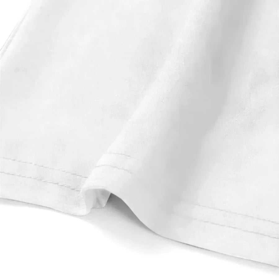 Close up of white cotton t-shirt fabric texture