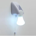 LED Pull Cord Wall Night Lights Cabinet Closet Table Lamp Self Adhesive Bulb For Home Toilet Bedroom Lighting Battery