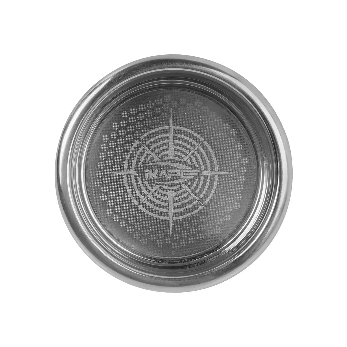 Stainless steel beehive espresso filter basket