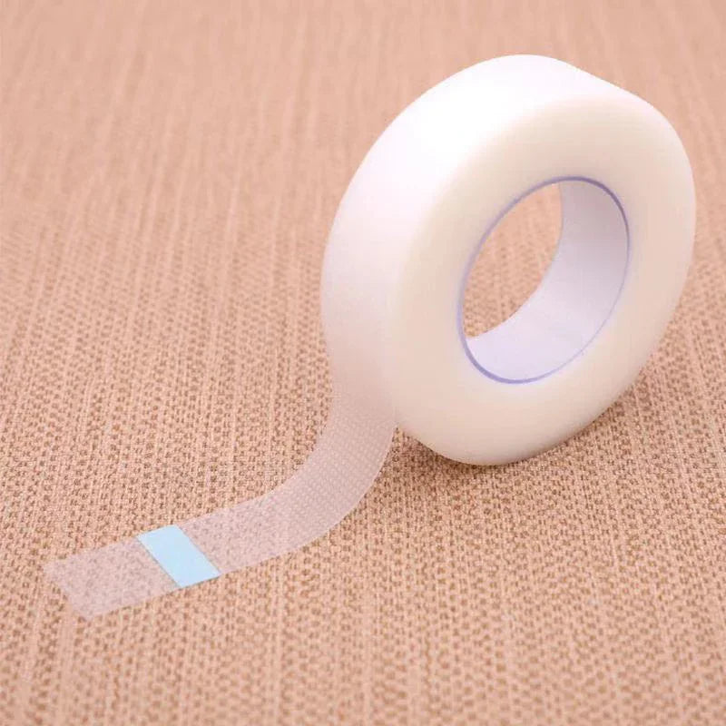 Roll of transparent micropore tape for eyelash extensions