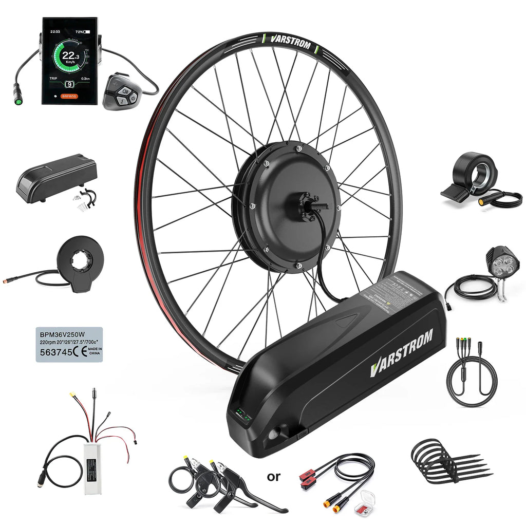 Varstrom 1000W rear hub motor wheel for e-bike conversion