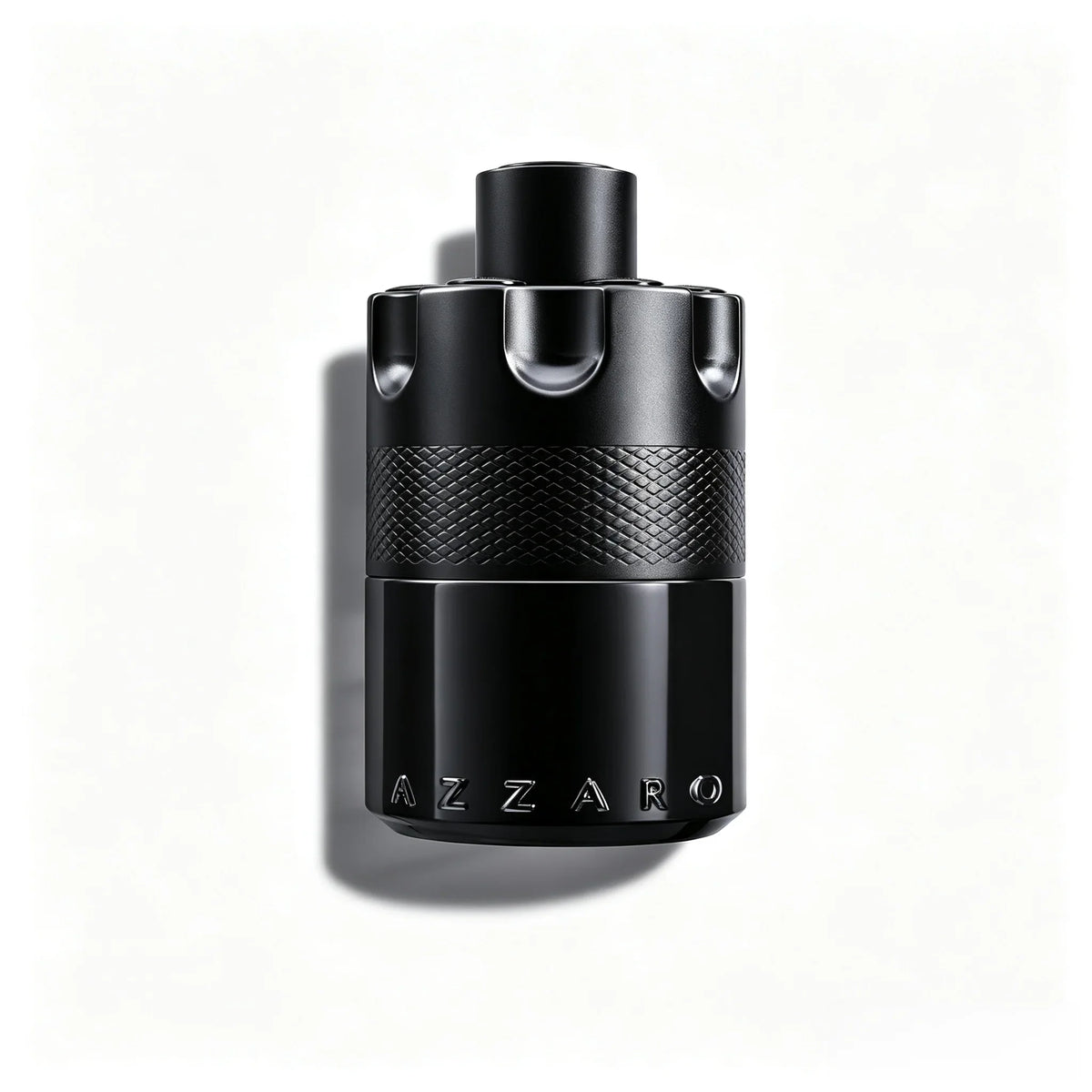 Azzaro The Most Wanted Eau de Parfum Intense fragrance bottle on a clean white background