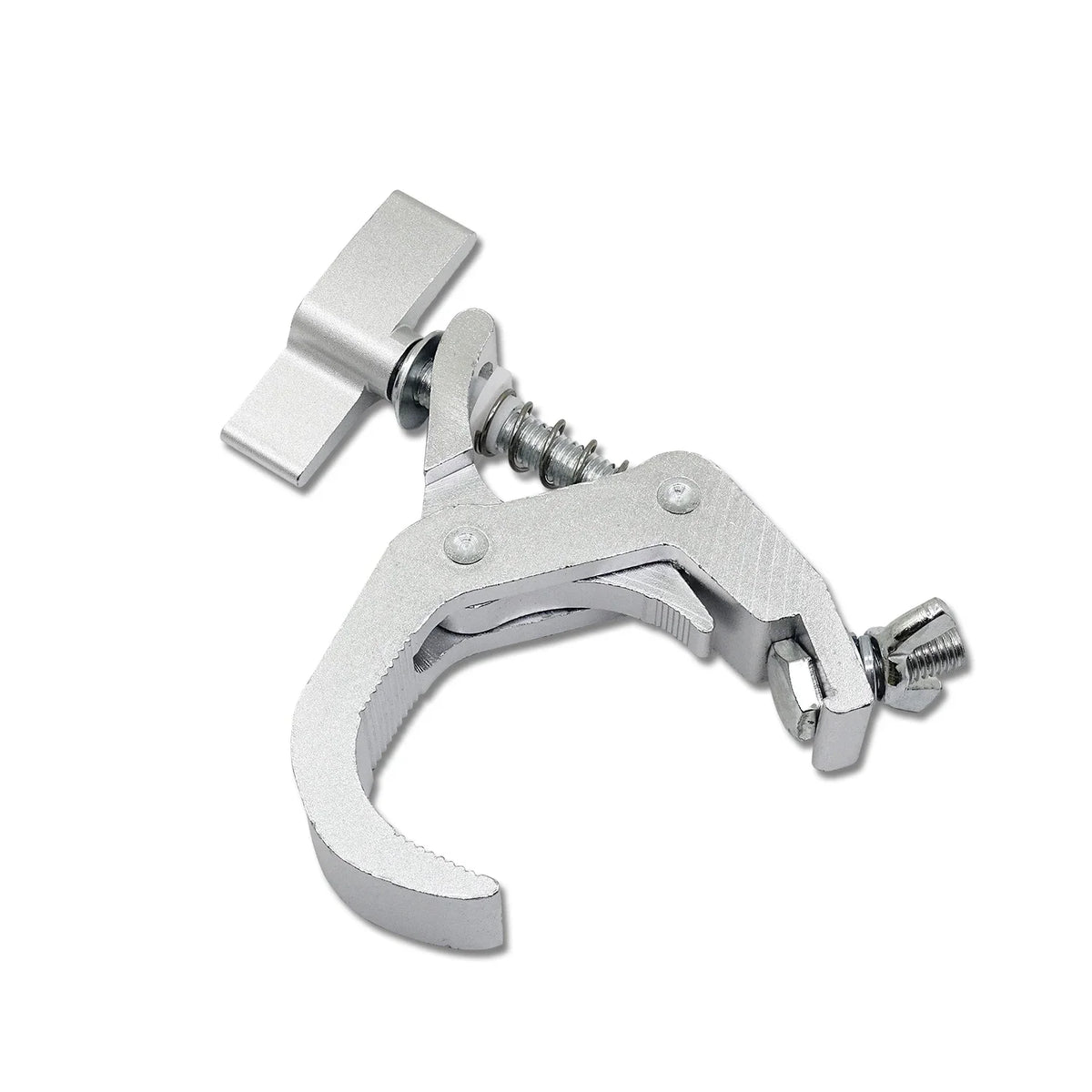 Silver heavy duty aluminum alloy stage light clamp