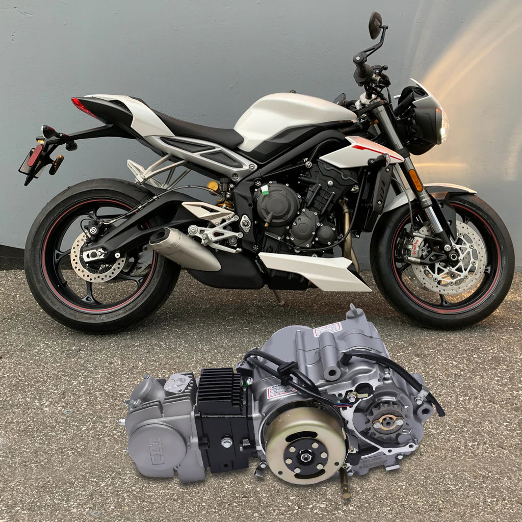 125cc 4-stroke single cylinder motorcycle engine