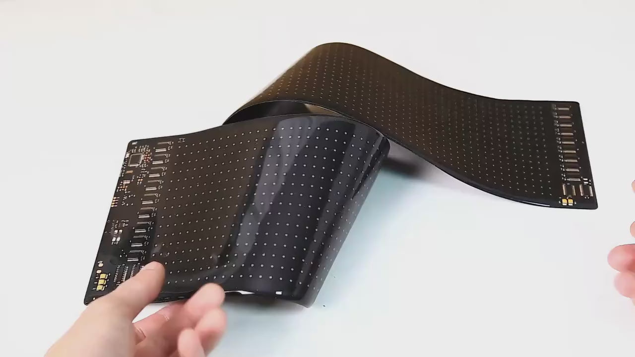 16x32 RGB LED Flexible Pixel Screen, 5V USB Programmable Display