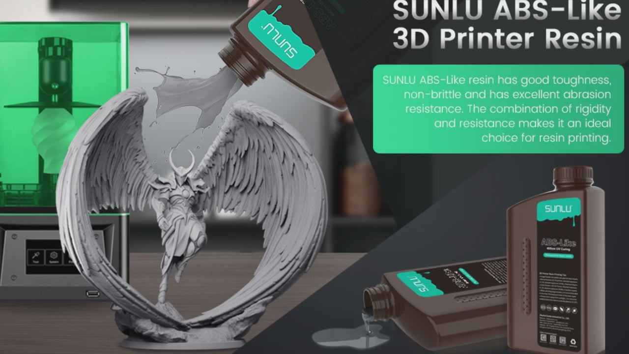 Sunlu 1kg ABS-Like or Water Washable 405nm UV Photopolymer Resin