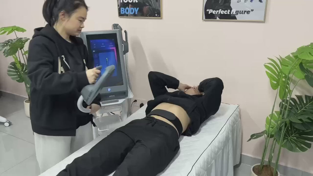 Myoslim 6500W HI-EMT RF Body Sculpting Machine for Muscle and Fat