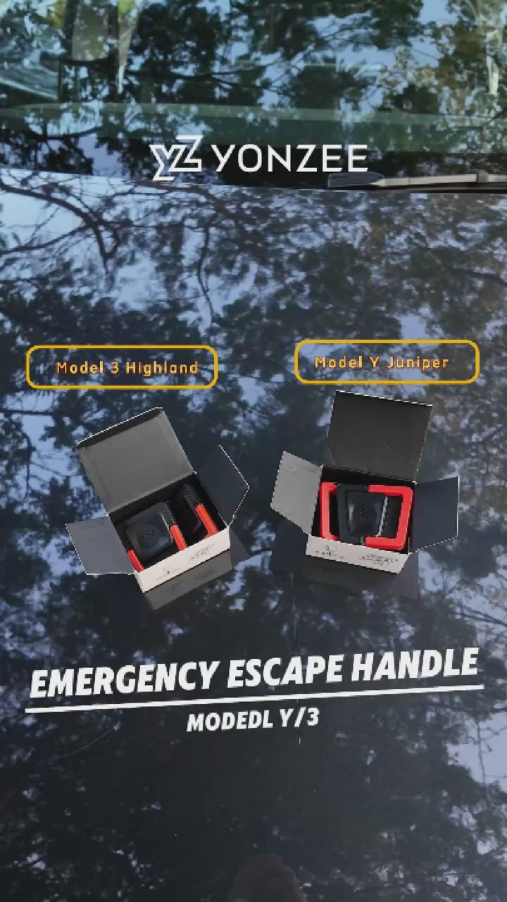 YZ Emergency Rear Door Pull Rope for Tesla Model 3 and Model Y